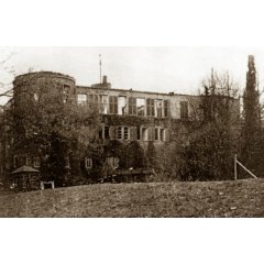 Aufnahme vom Schloss nach dem
Brand 1939