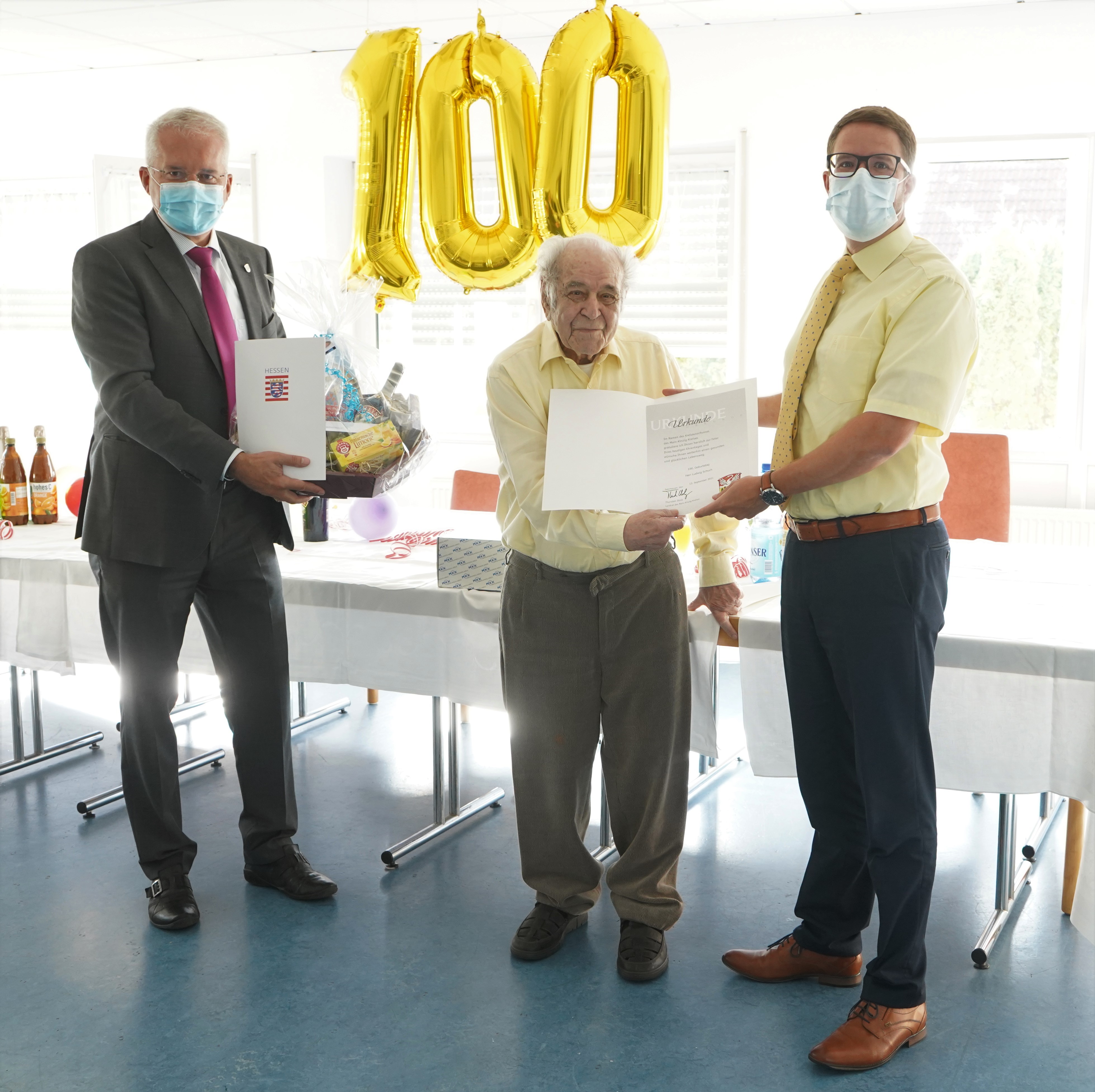 Erfinder Ludwig Schuch feiert seinen 100. Geburtstag Erfinder Ludwig Schuch feiert seinen 100. Geburtstag