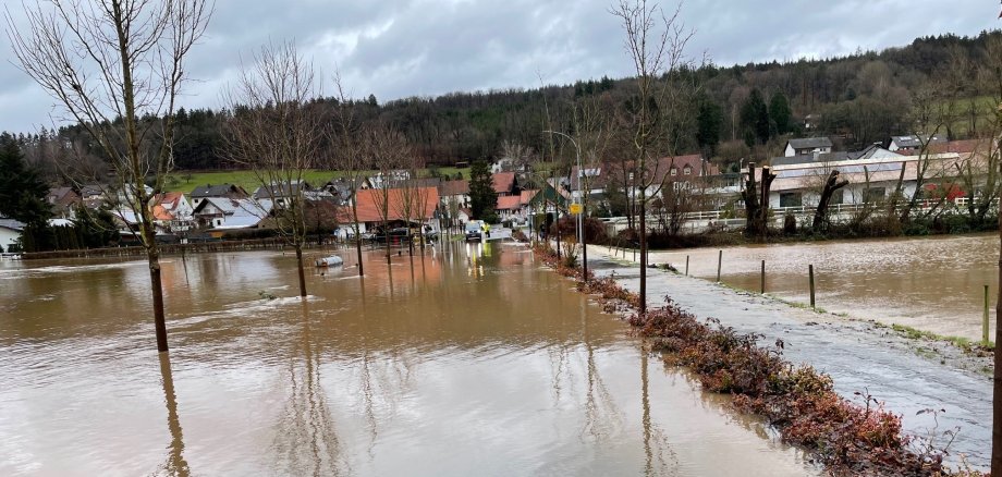 Hochwasser Neudorf