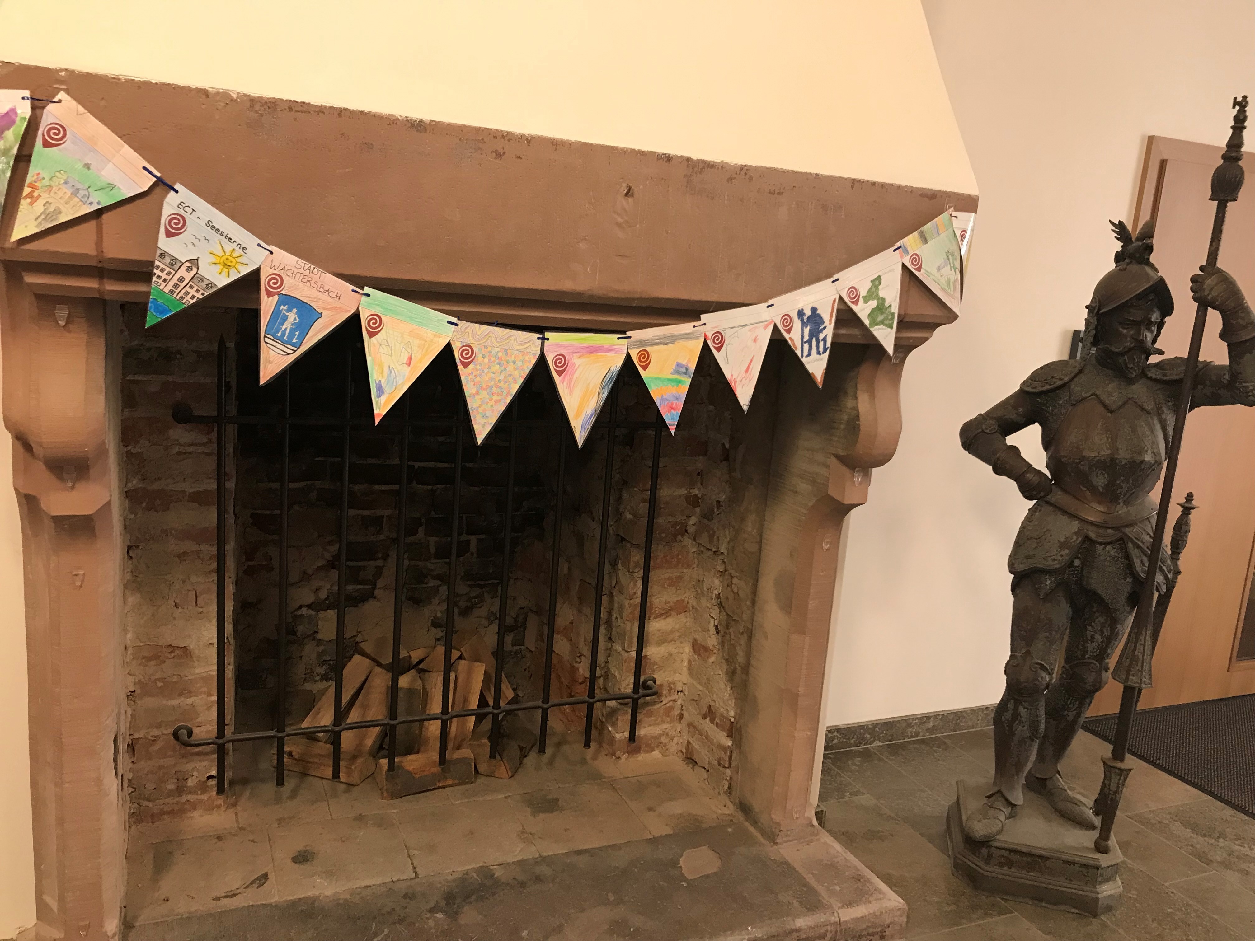 Wimpelkette für Tag der Regionen