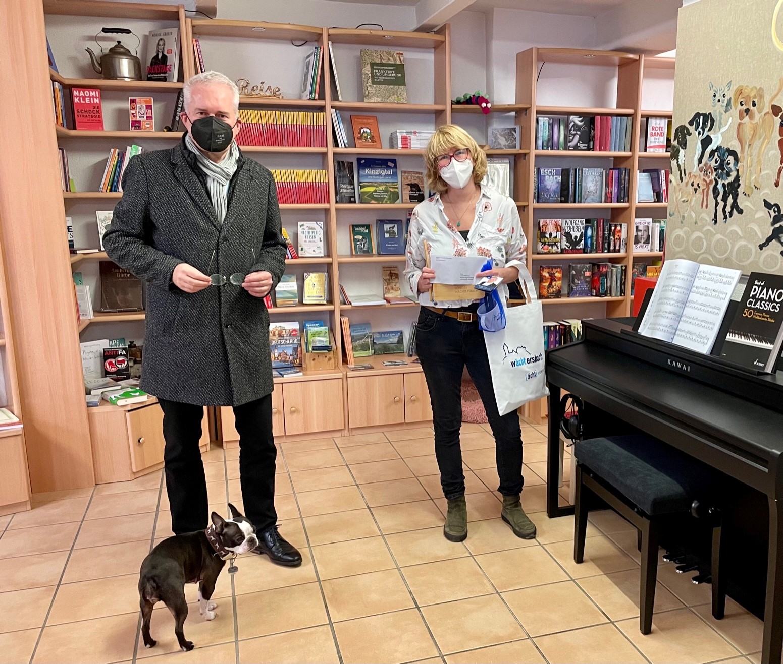 Neue Geschäftsinhaberin in der Wächtersbacher Buchhandlung