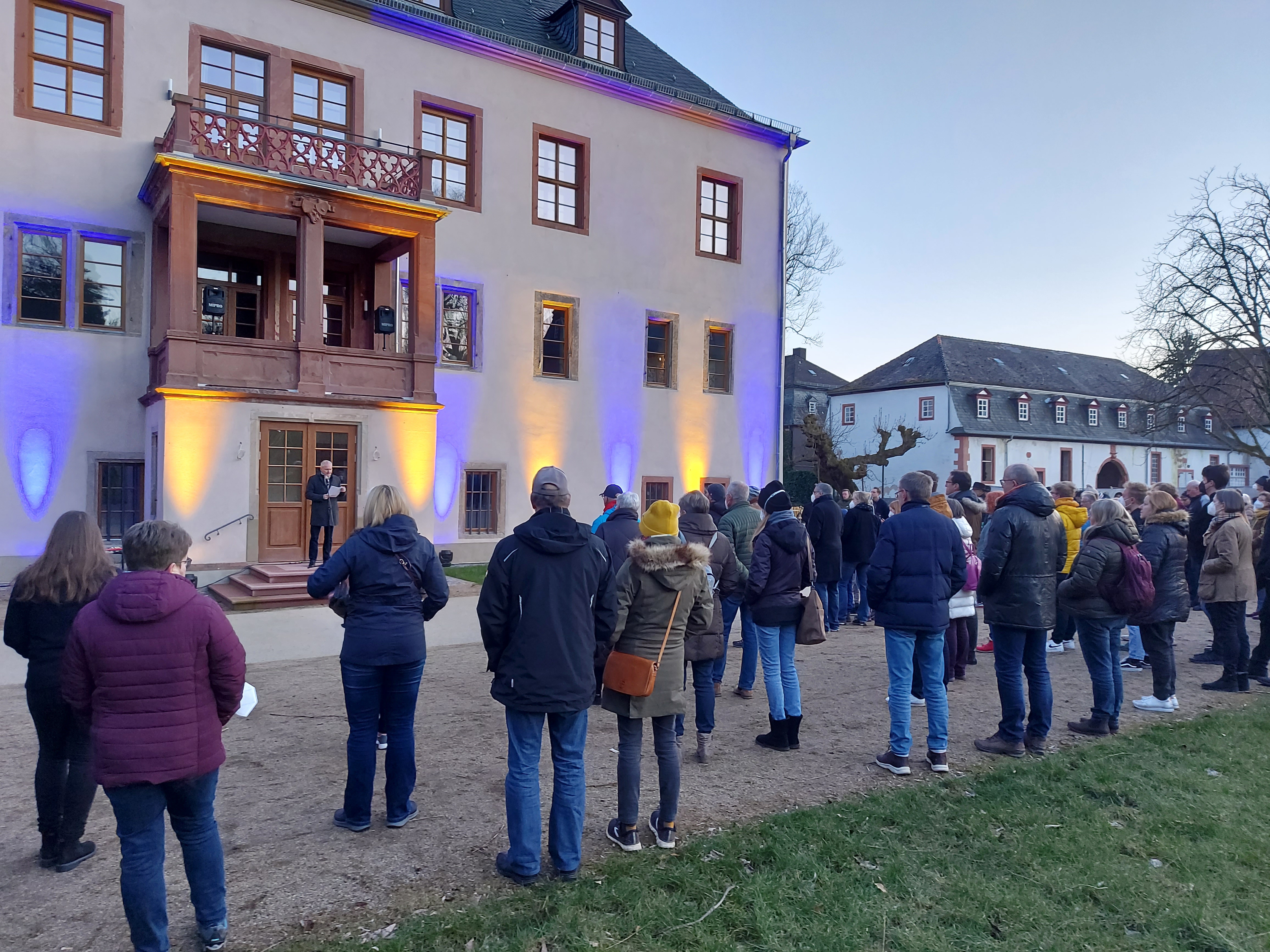 Mahnwache in Wächtersbach