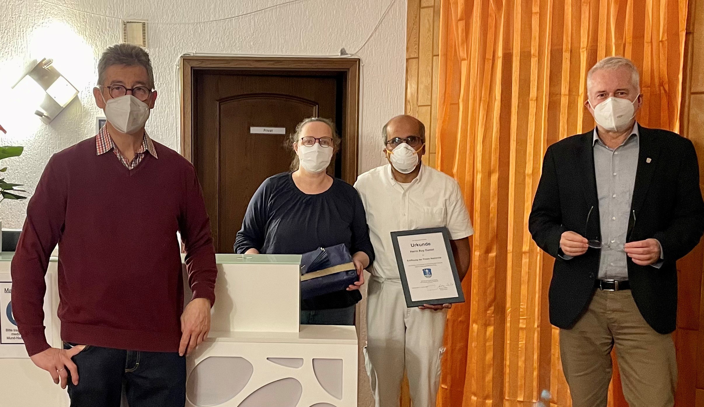 Neueröffnung Praxis Daniel in Wittgenborn