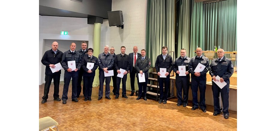 Dienstversammlung, Jahresbericht 2021 und Ehrungen der Freiwilligen Feuerwehren Wächtersbach