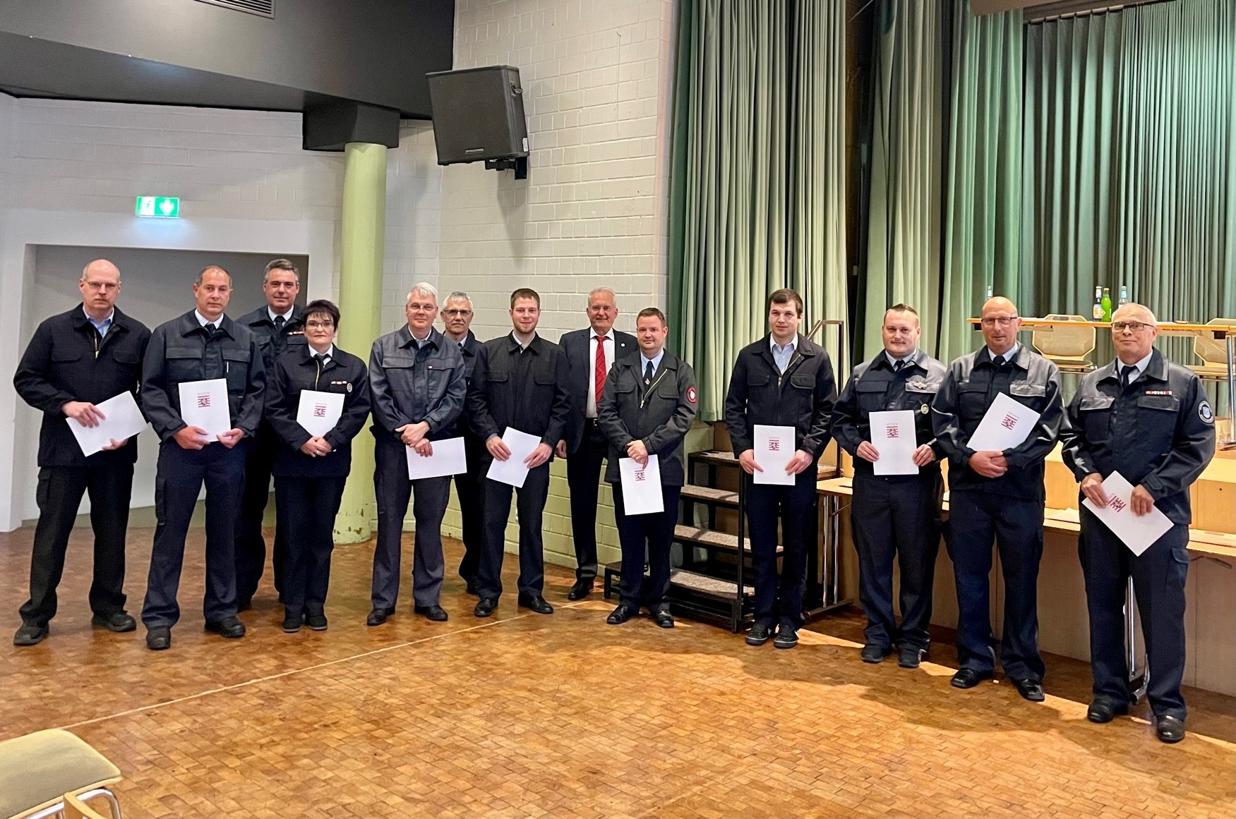 Dienstversammlung, Jahresbericht 2021 und Ehrungen der Freiwilligen Feuerwehren Wächtersbach