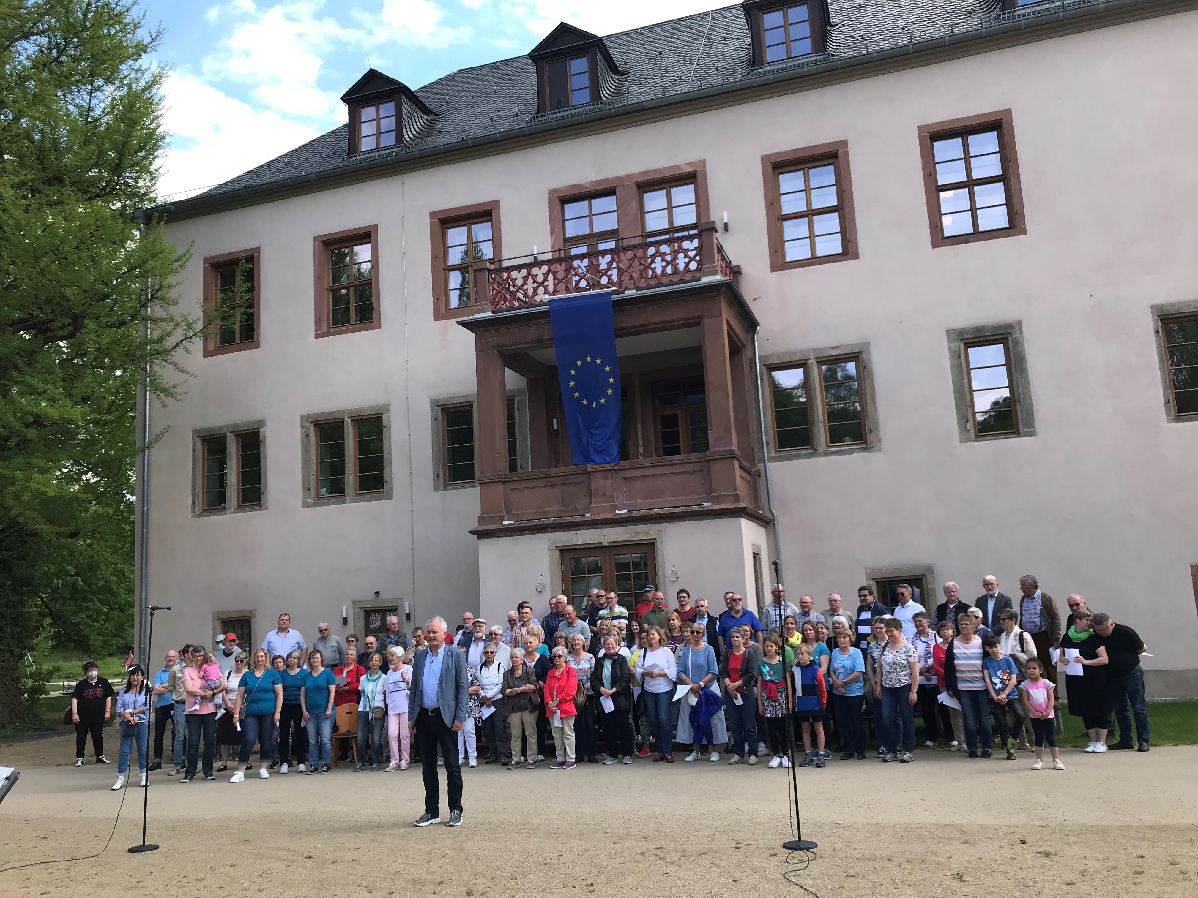 „Wächtersbach singt“ für Frieden, Freiheit und Einheit in Europa in unsicheren Zeiten