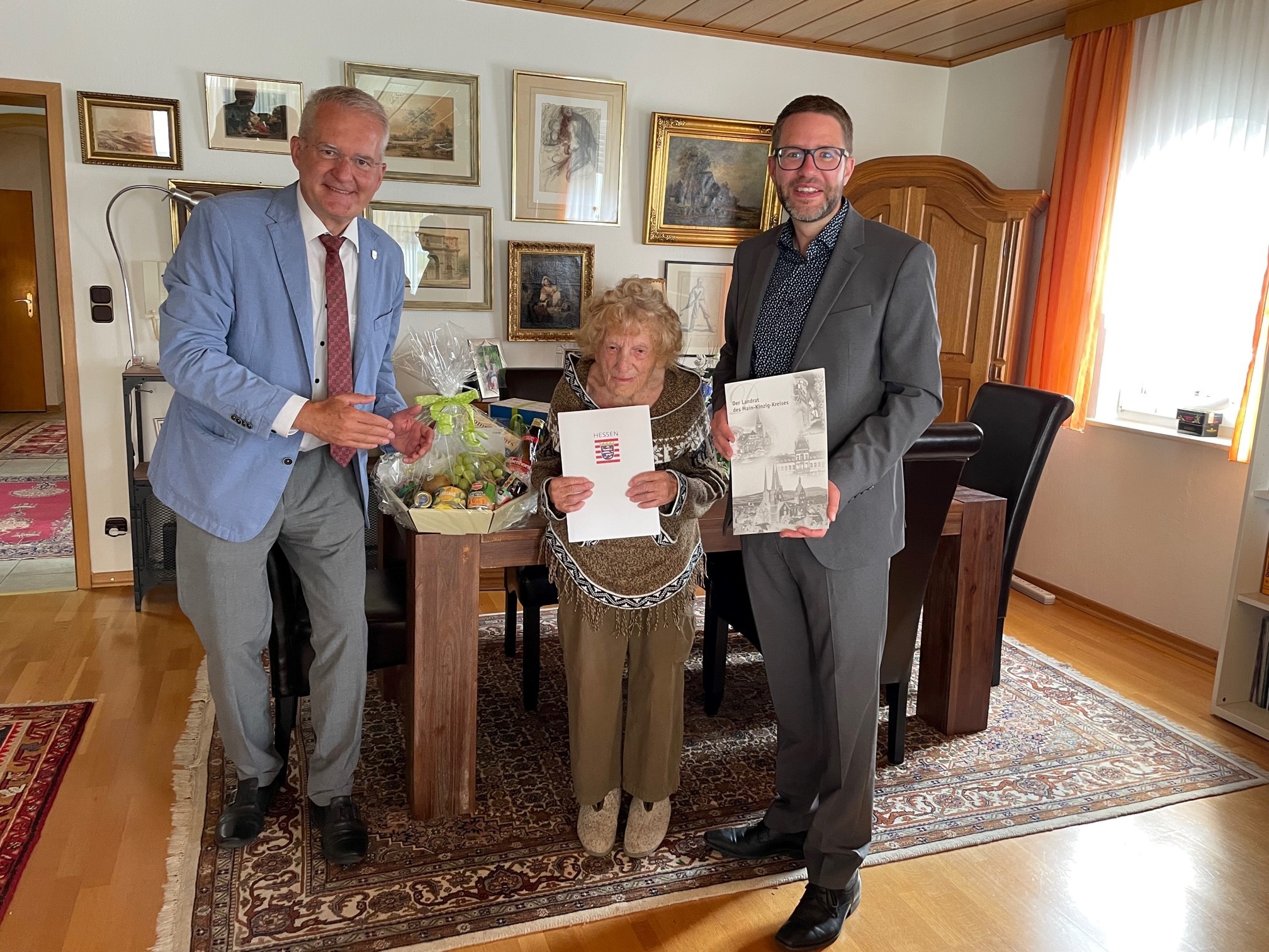 100. Geburtstag von Frau Bosiak