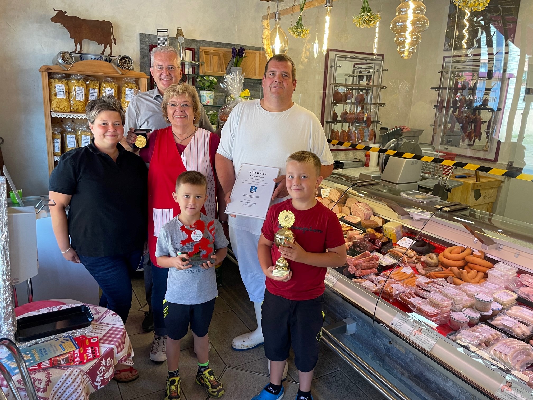 Metzgerei Hensel in Leisenwald mit Sonderpreis ausgezeichnet