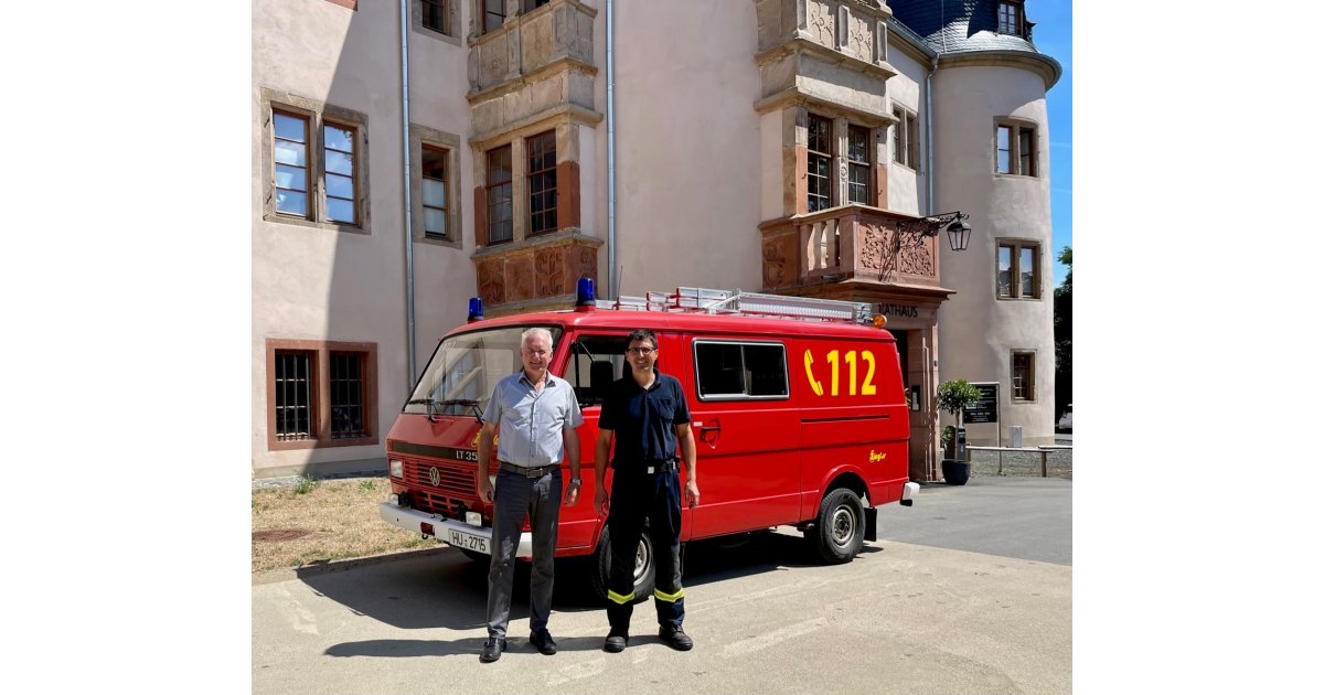 TSF der FFW Neudorf geht in die Ukraine Stadt Wächtersbach