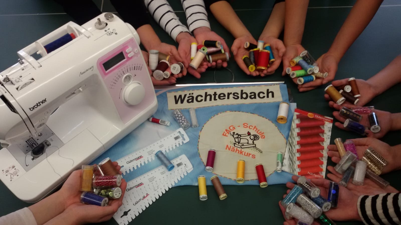 Die Näh-AG der FAG-Schule lädt zum Schnuppern ein