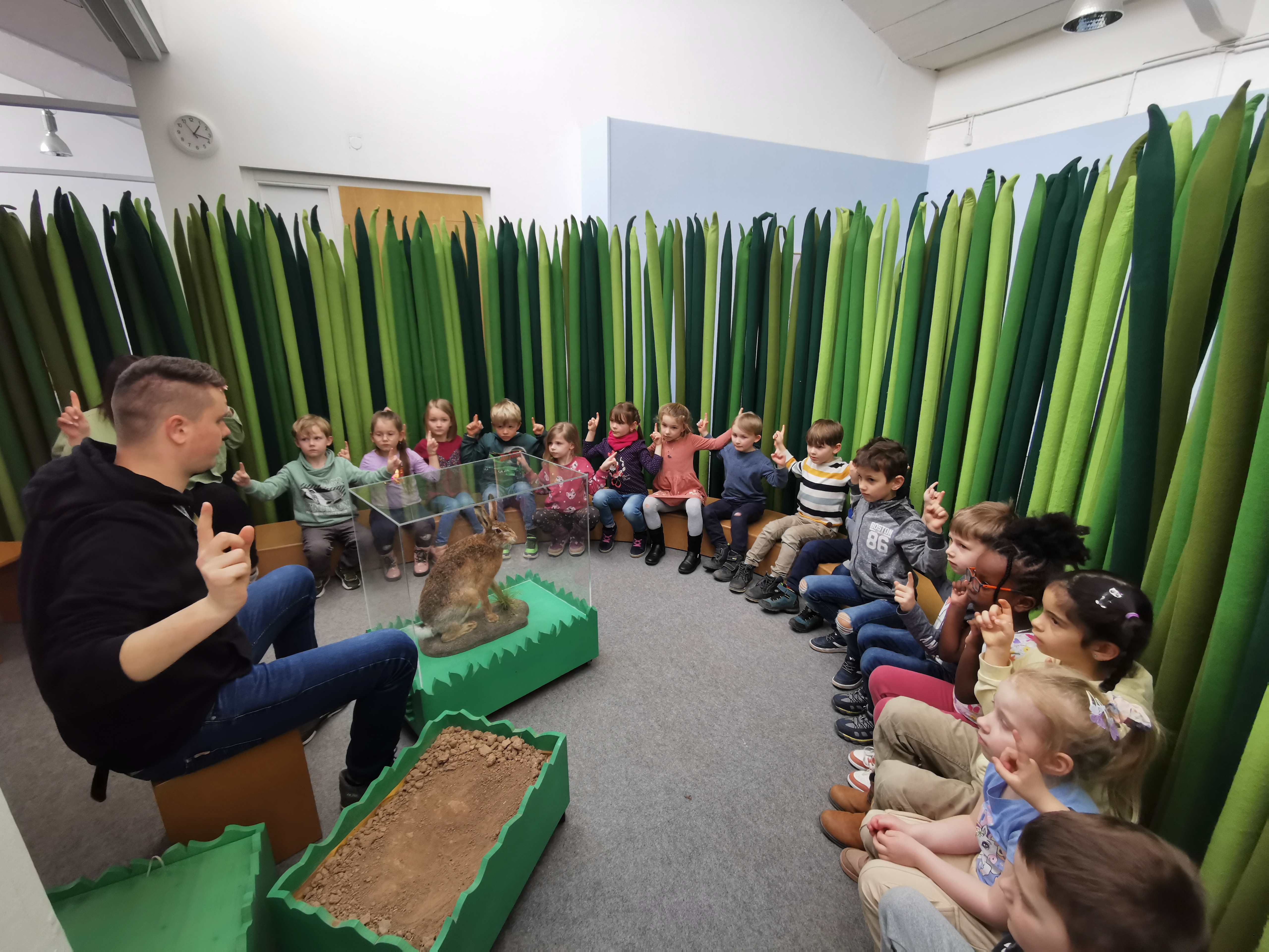 Auf der Suche nach dem Osterhasen