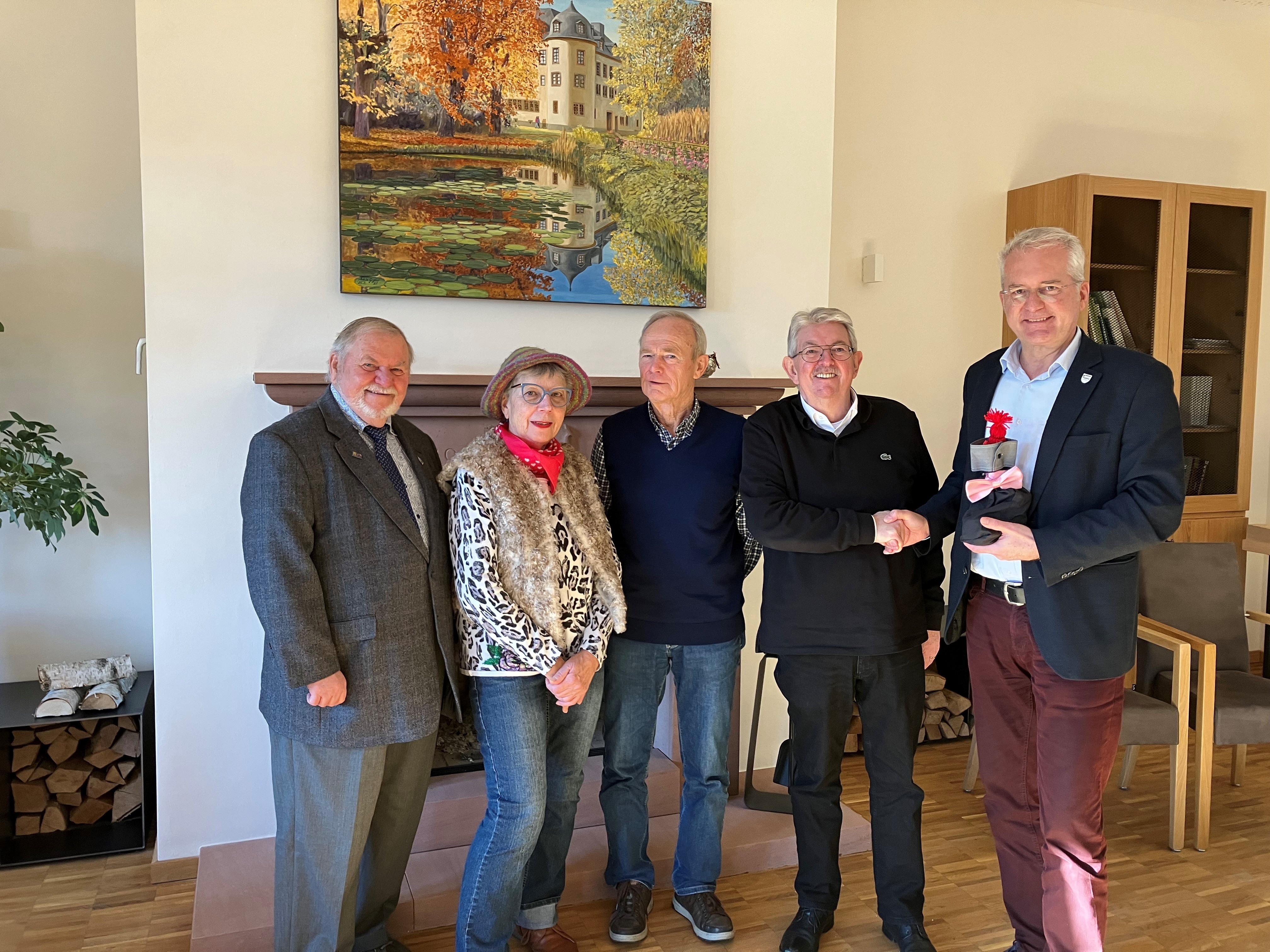 Besuch des VdK-Vorstandes im Rathaus