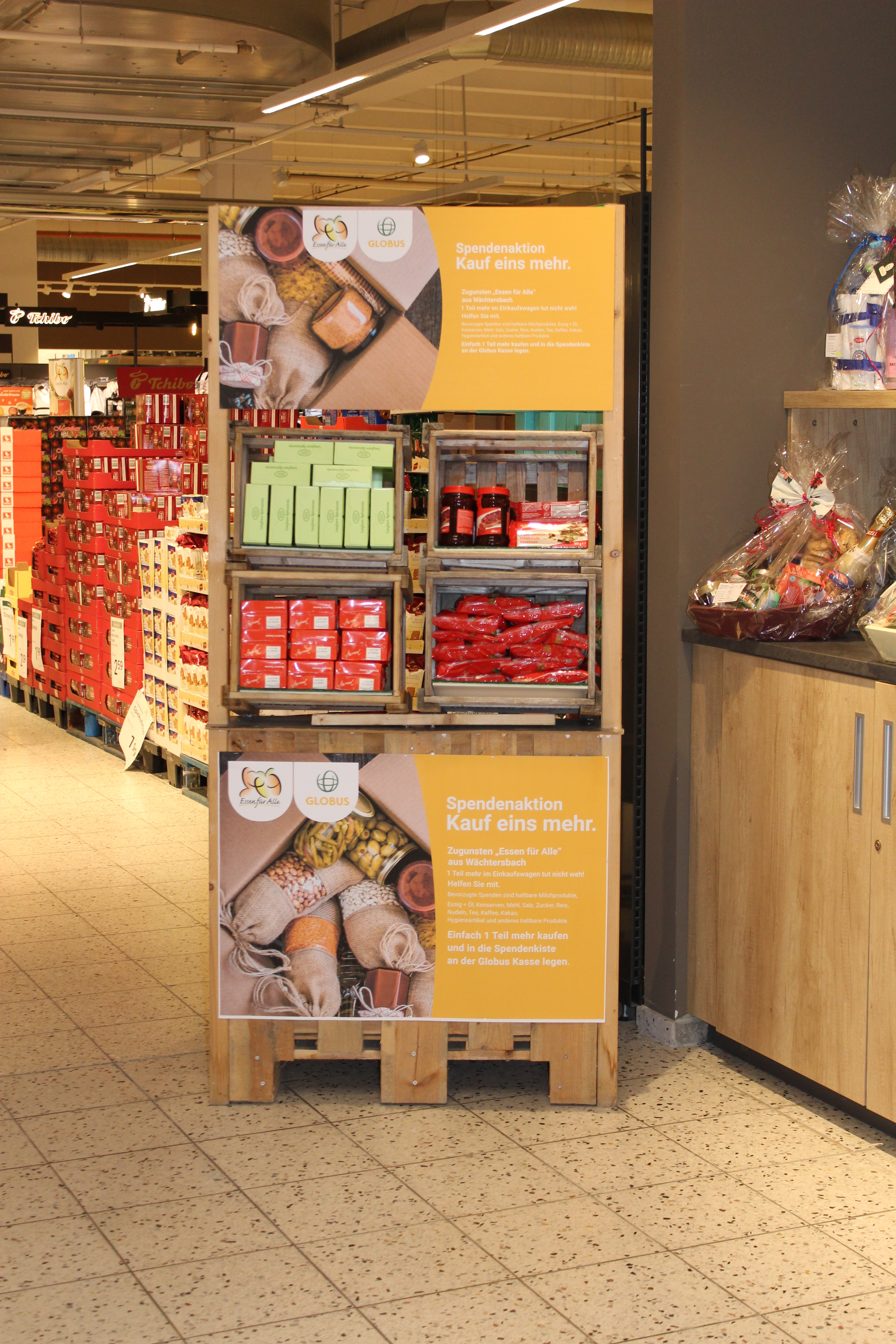 Kauf eins mehr, für den guten Zweck