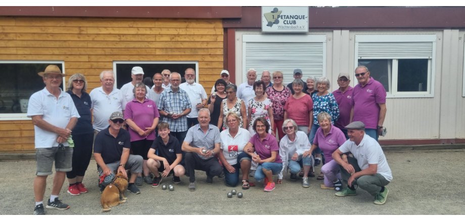 Senioren besuchen 1. Pétanque-Club Wächtersbach