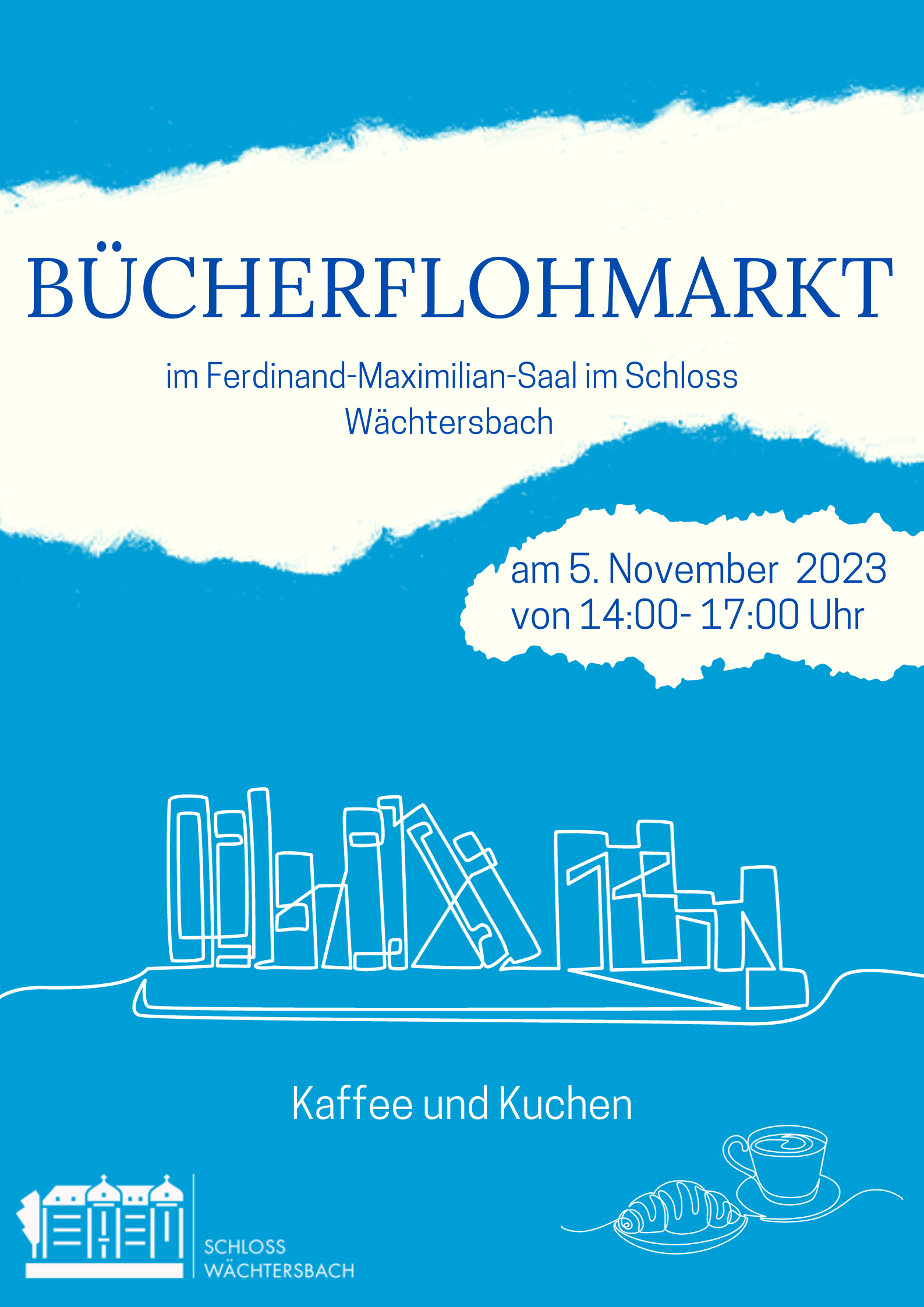 Bücherflohmarkt im Schloss Wächtersbach