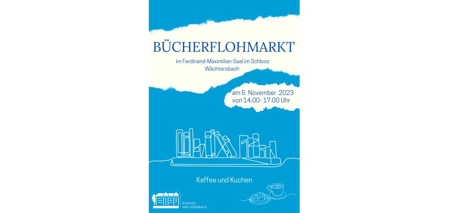 Bücherflohmarkt im Schloss Wächtersbach