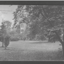 Ansicht Schlosspark und Schloss zwischen 1920 und 1930 Ansicht Schlosspark und Schloss zwischen 1920 und 1930
