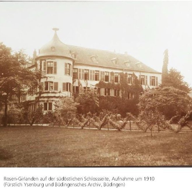 Südöstliche Schlossseite ca. 1910