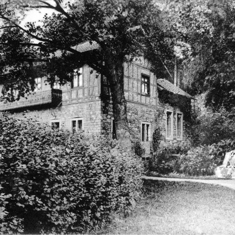 Forellenzucht um 1900