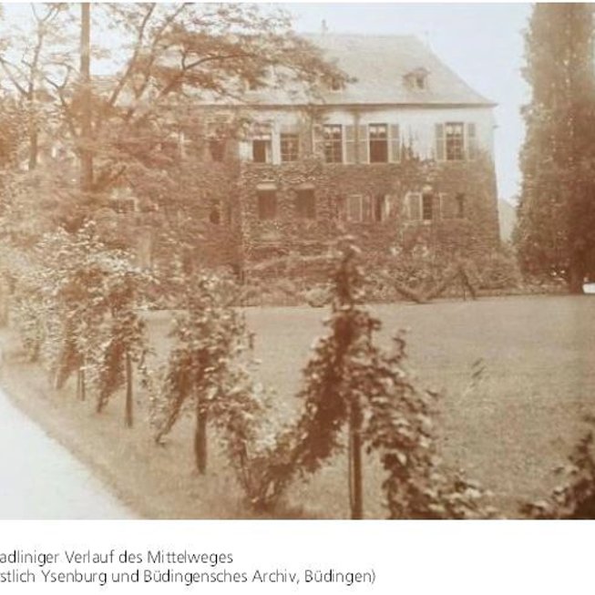 Verlauf des Mittelweges