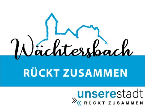 Bildschirmausschnitt der Internetplattform waechtersbach-rueckt-zusammen.de